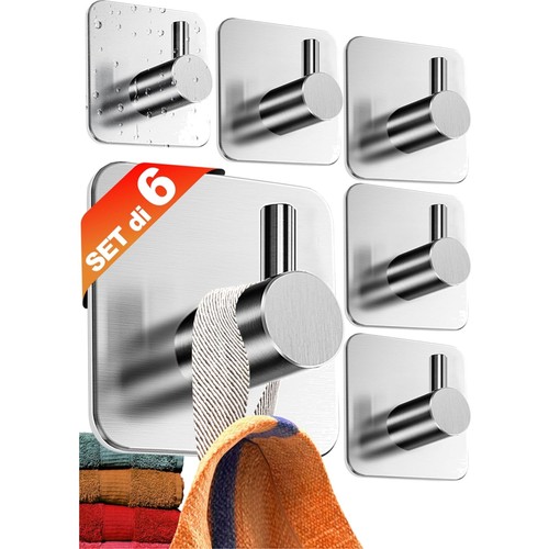 Ganci adesivi forti per - , bagno