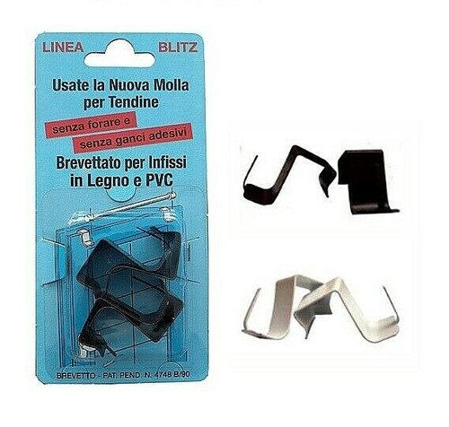 4pz ganci supporto - 4pz, bastoni