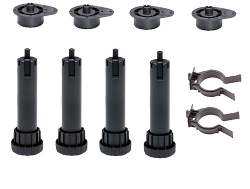 Kit piedi regolabili abs - piedi,