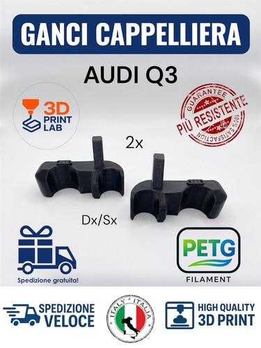 Ganci cappelliera auto perno - ganci,