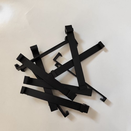 Ganci per copritarga nero - ganci,