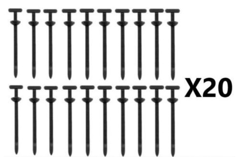 Kit fascette supporto ganci - fascette,