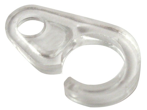 Ganci trasparenti anelli tende - trasparenti,