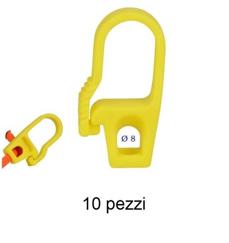 Gancio ganci plastica nylon - ganci,